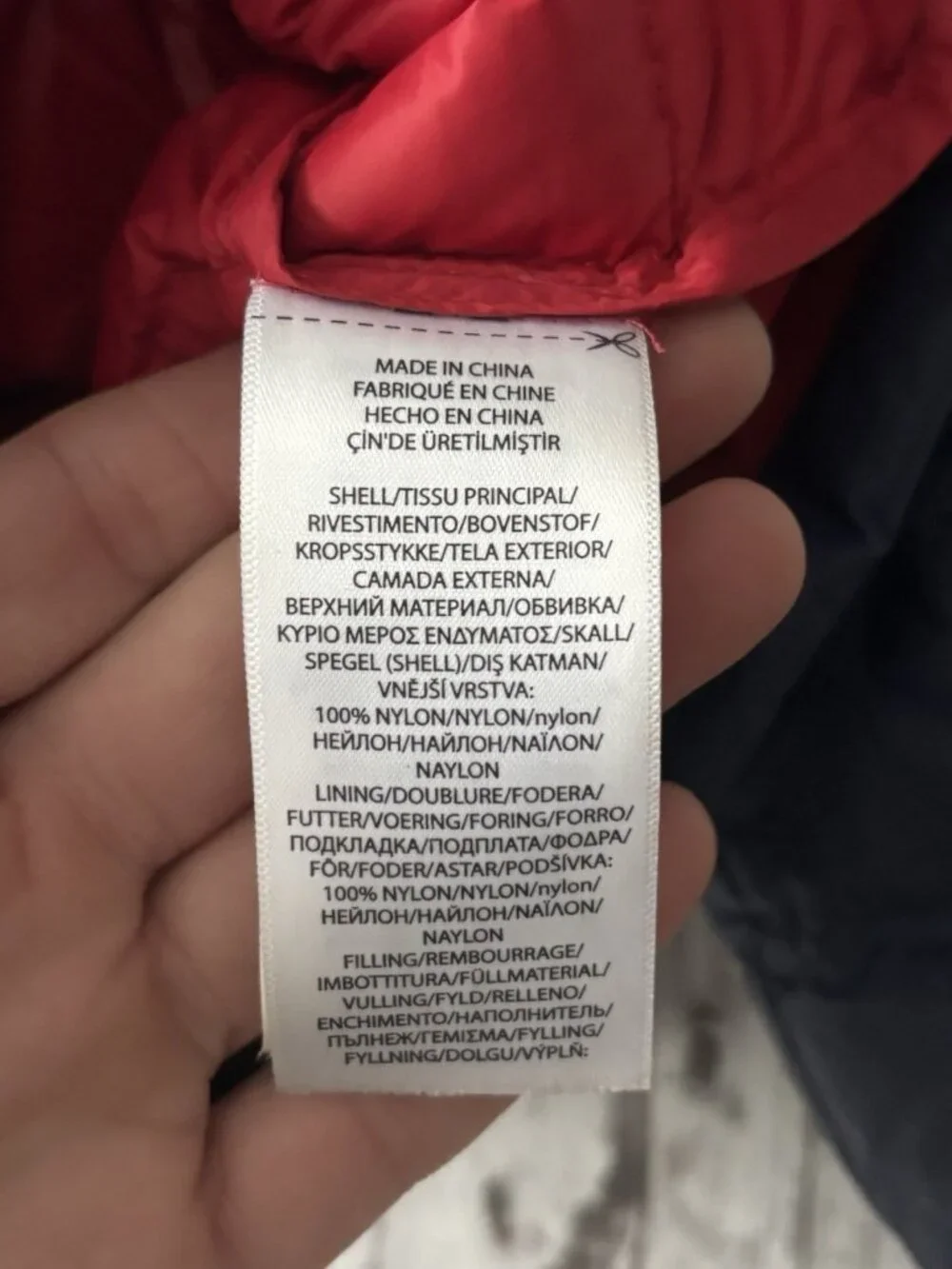 RALPH LAUREN Unisex JACKET Navy Red Quilted Puffer COAT Full Zip Kids 18months